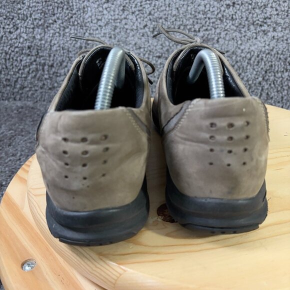 Clarks Wave Wheel Walking Shoe Womens Size 11 Brown Leather Casual Sneaker - Picture 4 of 8